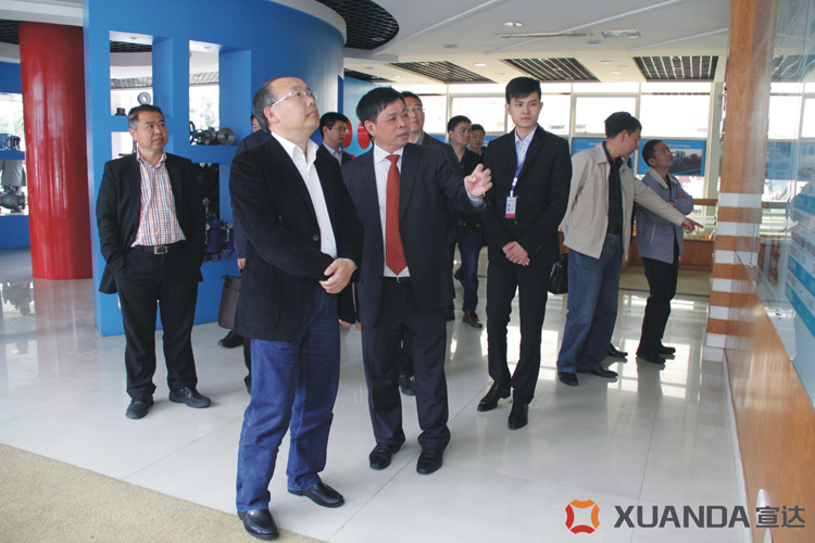 浙江省科技厅厅长周国辉到华体官方调研