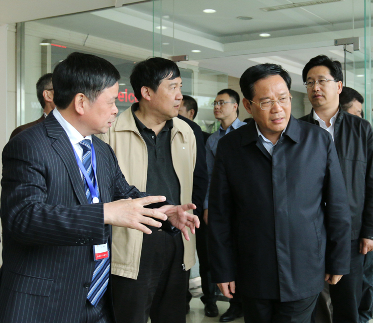 浙江省省长李强视察华体官方