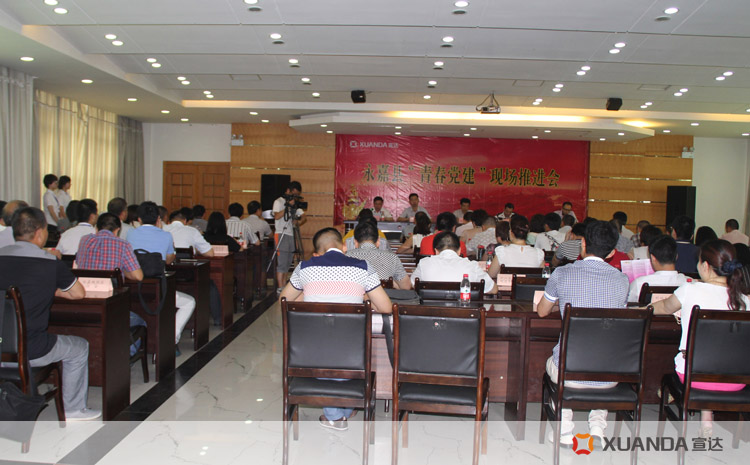 中国梦.青春行 永嘉县“青春党建”推进会在华体(中国)开幕